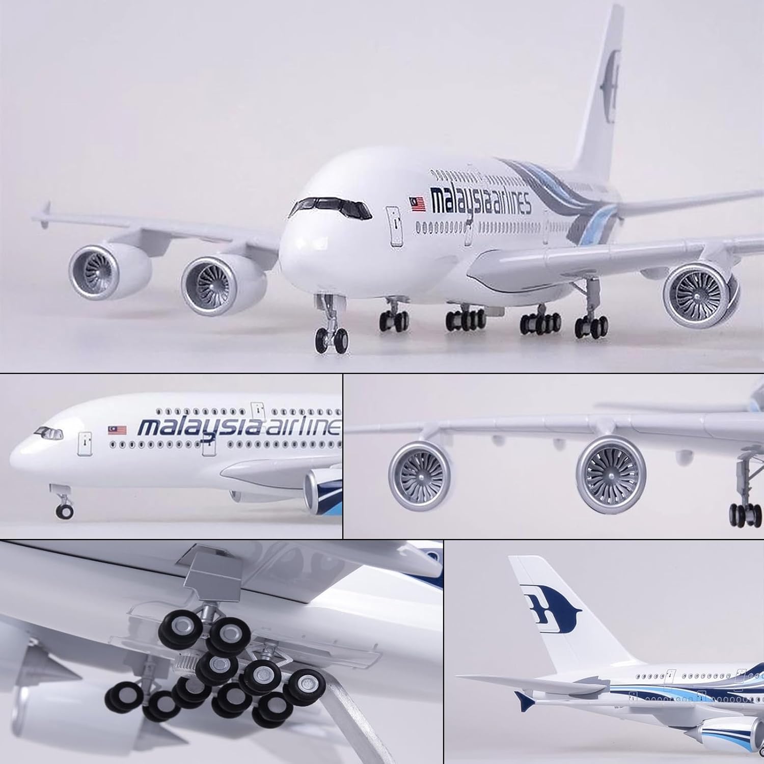 1:160 Scale Malaysia Airlines  - Model Kit Airplane 评论和价格
