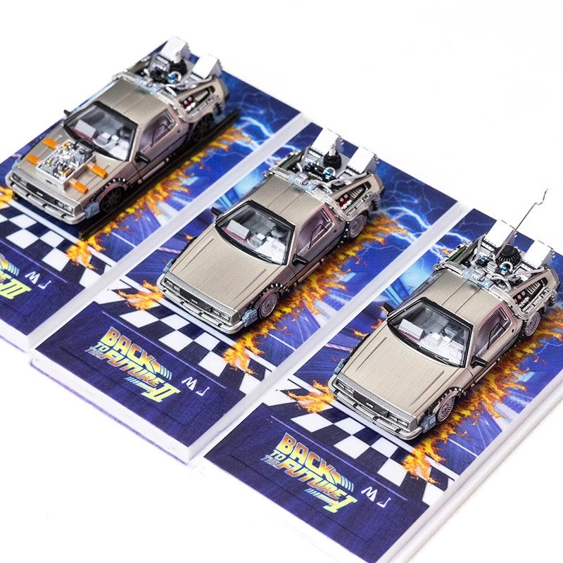 MJ 1:64 back to the future DeL - Model Kit Pg 评论和价格