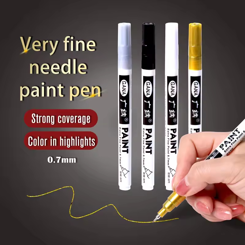 4/12pcs DIY Reflective Paint M - Model Kit Markers 评论和价格